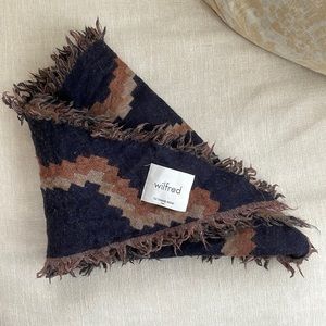 Wilfred Diamond Mosaic Wool Scarf